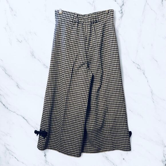 M's Gracy Gingham Check Wide Pants 38 Japan/ USA sz 12 - Picture 13 of 13
